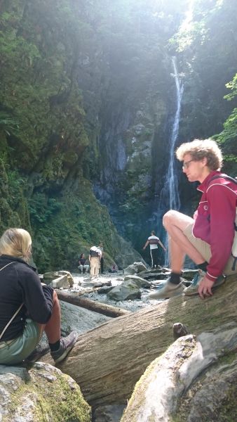 Wasserfall Goldstream Park